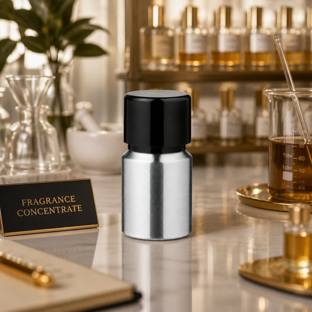 10 ml aluminium fles geslepen incl. schroefdop zwart met conusafdichting Praktisch aluminium reisflesje van 10 ml met verzegeling voor onderweg en handbagage