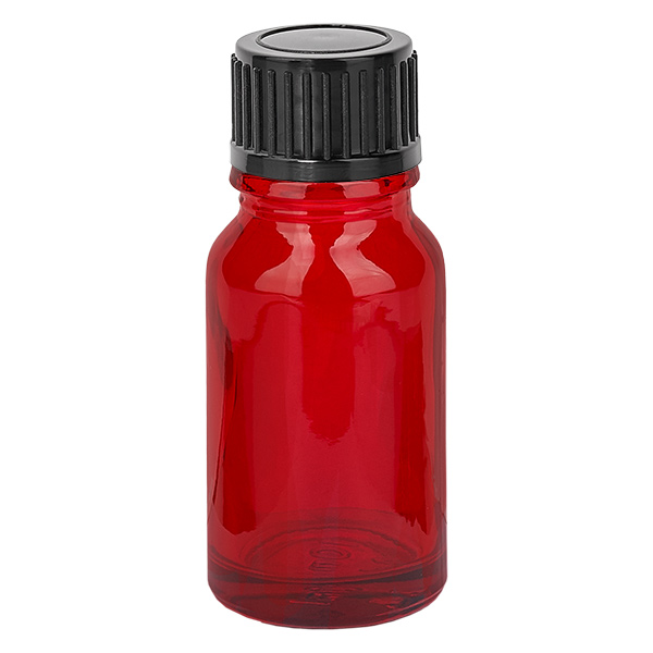 10ml fles 11mm SV zwart STD RedLine UT18/10 10ml fles 11mm SV zwart STD RedLine UT18/10