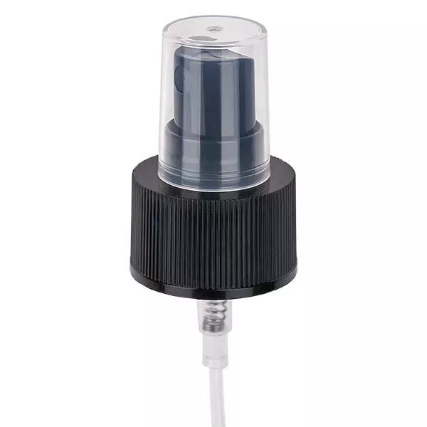 Pompverstuiver zwart GCMI 28/410 incl. dop transparant Pompverstuiver zwart GCMI 28/410 incl. dop transparant