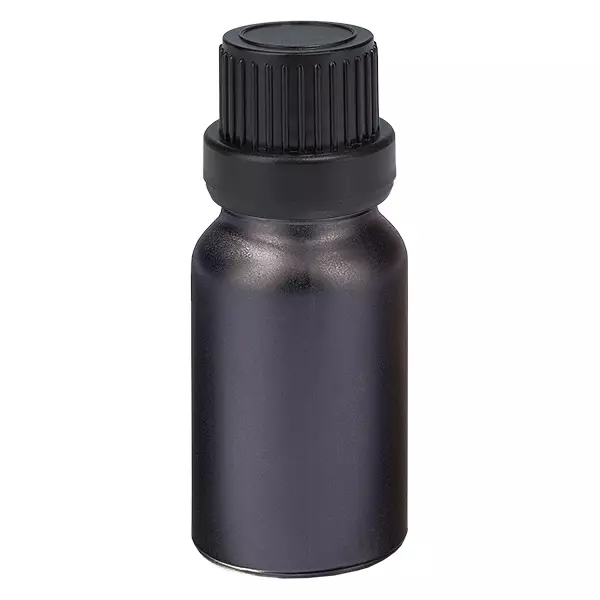 10ml flesje 11mm SV zwart OV BlackLine UT18/10