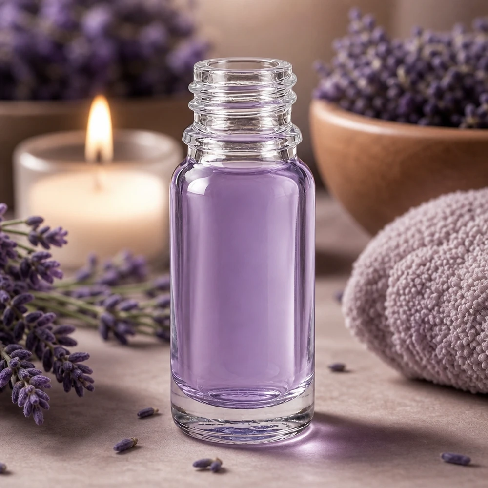 Apothekersfles van 10 ml ApoGlas met schroefdraad, ideaal voor het nauwkeurig doseren van actieve ingrediënten