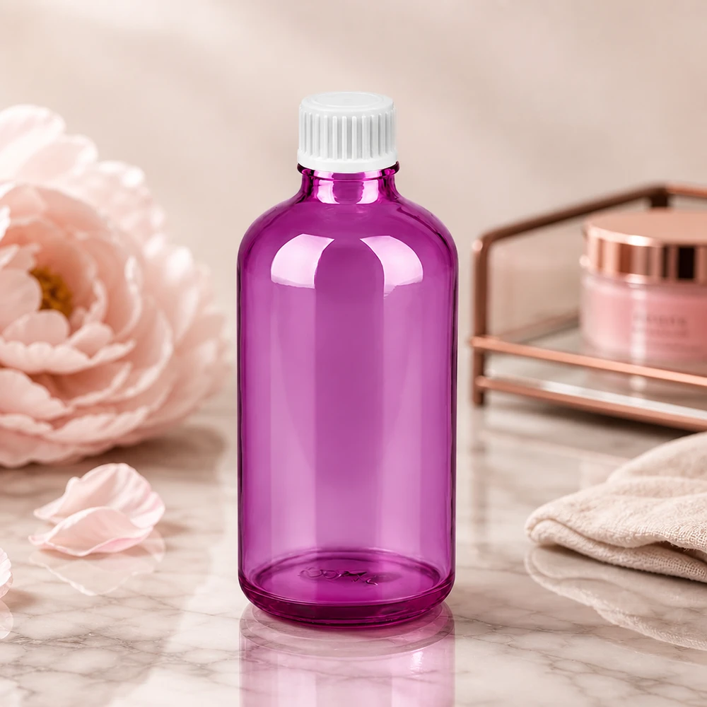Compacte 100ml druppelfles met ruimtebesparend formaat, ideaal voor op reis en mobiele toepassingen