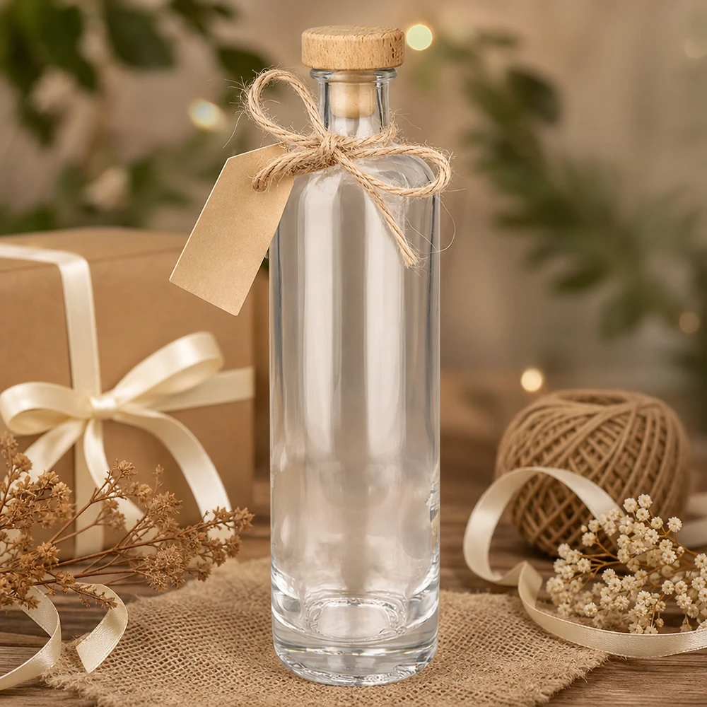500 ml glazen fles Ella met houten handgreepkurk UNiTWIST®