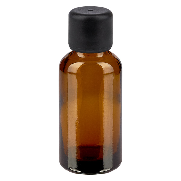 30ml fles 6mm SV zwart STD BrownLine UT18/30