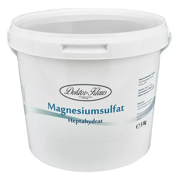 5 kg Doktor-Klaus magnesiumsulfaat 7-hydraat 5 kg Doktor-Klaus magnesiumsulfaat 7-hydraat