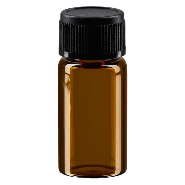 3ml miniflesje bruin Ku.-V. zwart UT13/3 UNiTWIST 3ml miniflesje bruin Ku.-V. zwart UT13/3 UNiTWIST