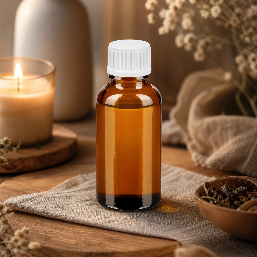 30ml druppelflesje 0.9mm wit STD BrownLine UT18/30 Amberkleurig glazen flesje van farmaceutische kwaliteit 30 ml met lekvrije druppelaar van 0,9 mm