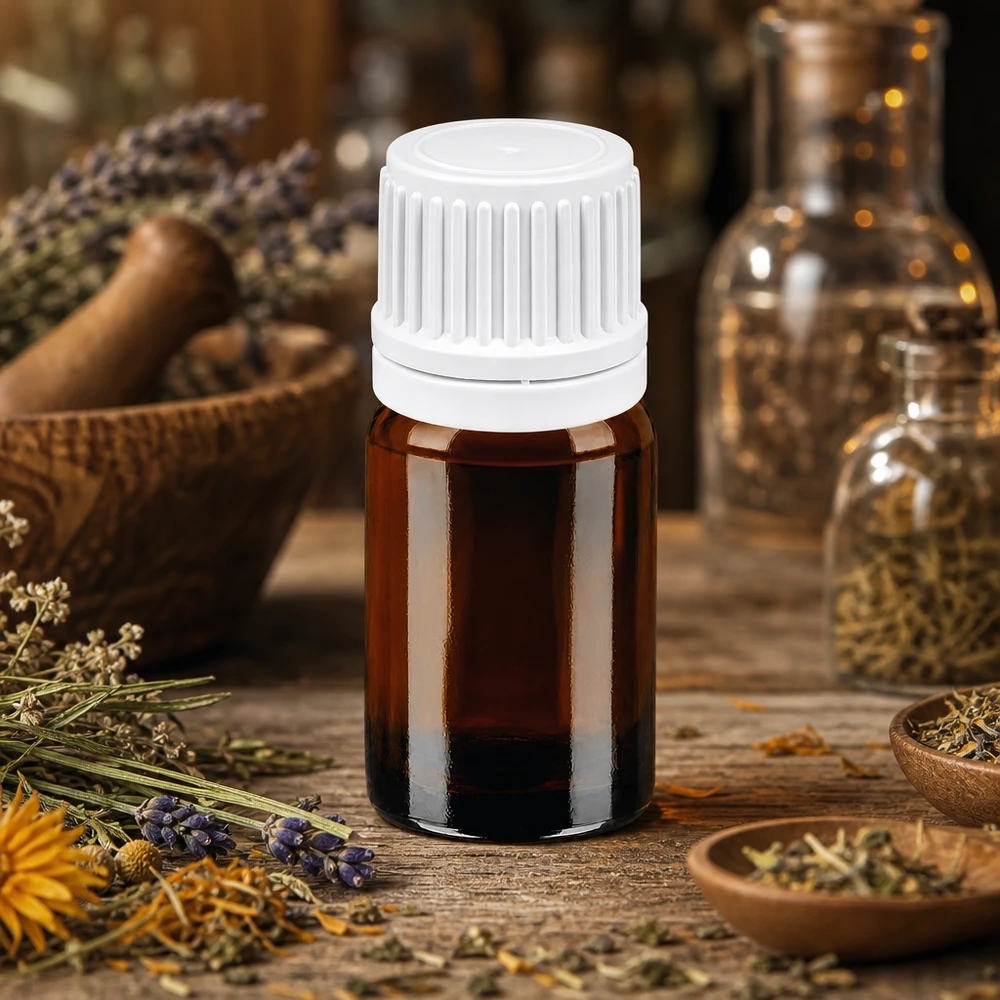Professioneel 5ml BrownLine druppelflesje met UV-bescherming voor laboratoria en apotheken