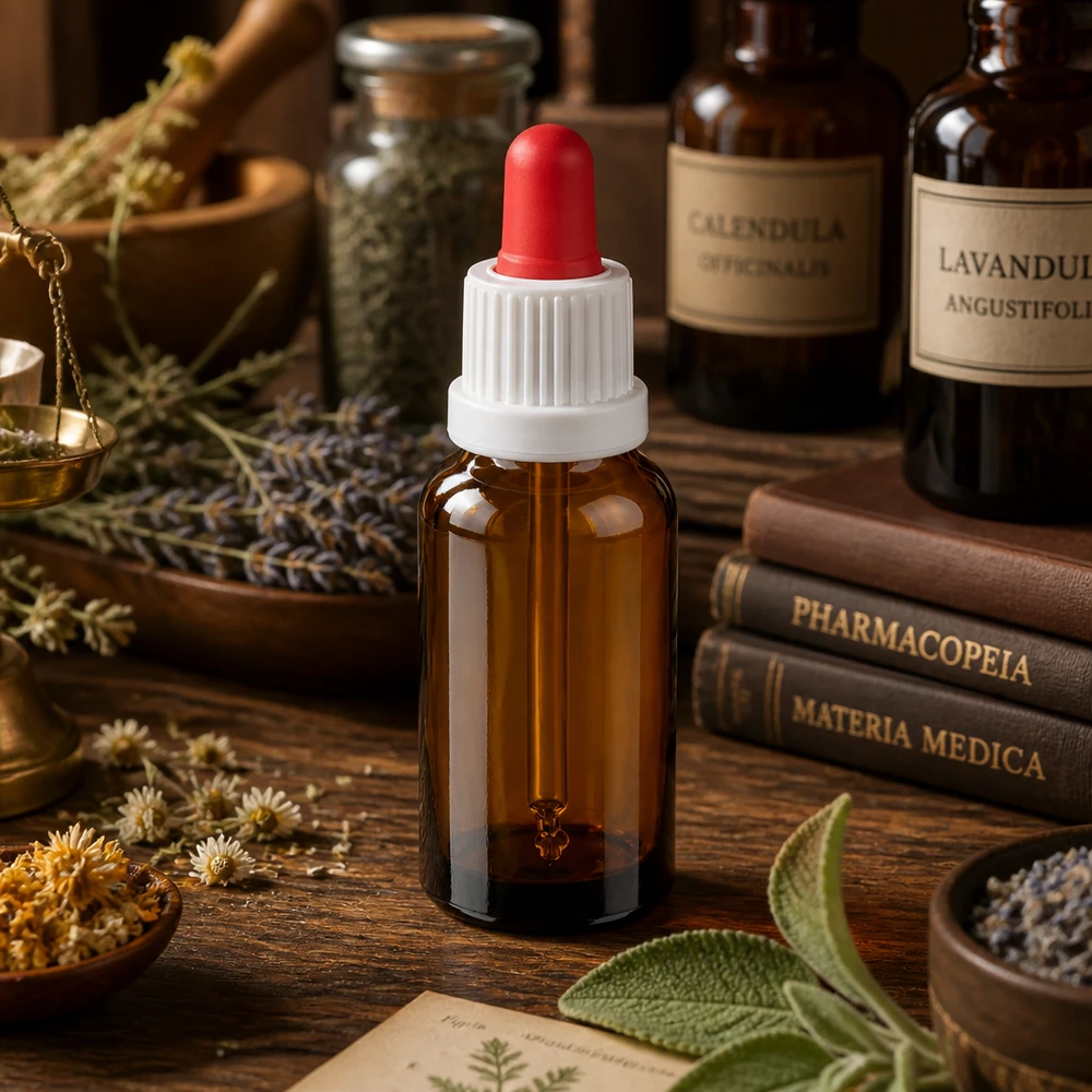 Professionele druppelfles van 20 ml met pipet met schaalverdeling voor nauwkeurig doseren