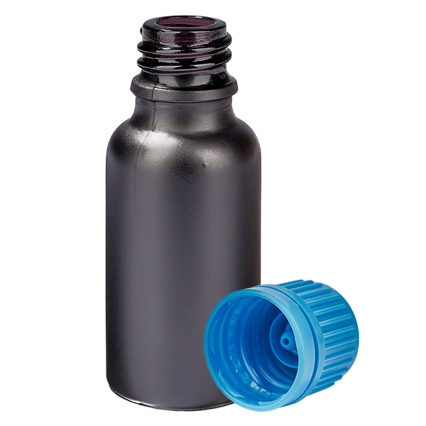 20ml flacon 11mm SV blauw OV BlackLine UT18/20 20ml flacon 11mm SV blauw OV BlackLine UT18/20