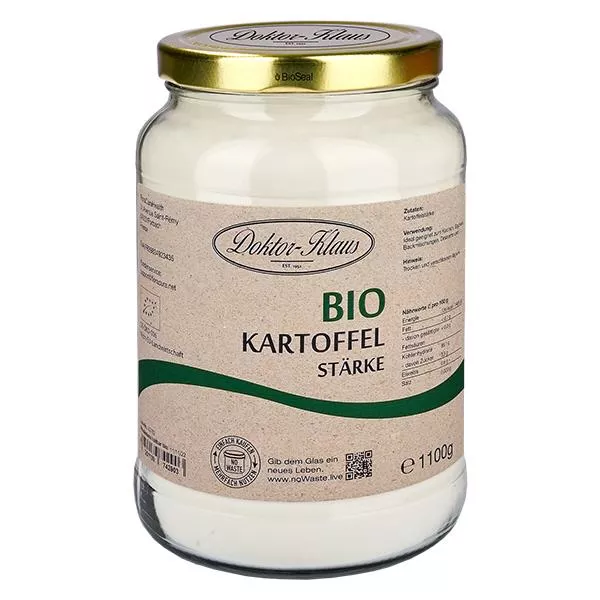 1100g biologisch aardappelzetmeel Doktor-Klaus noWaste