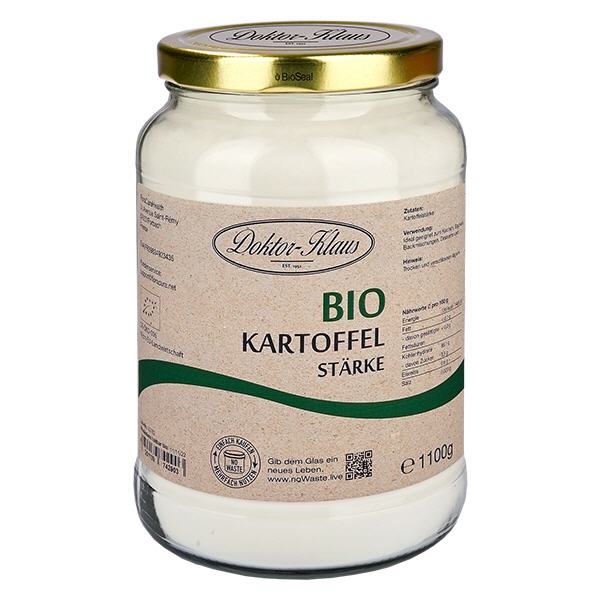 1100g biologisch aardappelzetmeel Doktor-Klaus noWaste 1100g biologisch aardappelzetmeel Doktor-Klaus noWaste