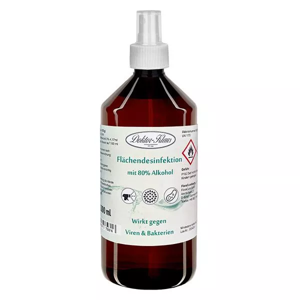 Ontsmettingsspray voor oppervlakken 1000ml Doktor-Klaus