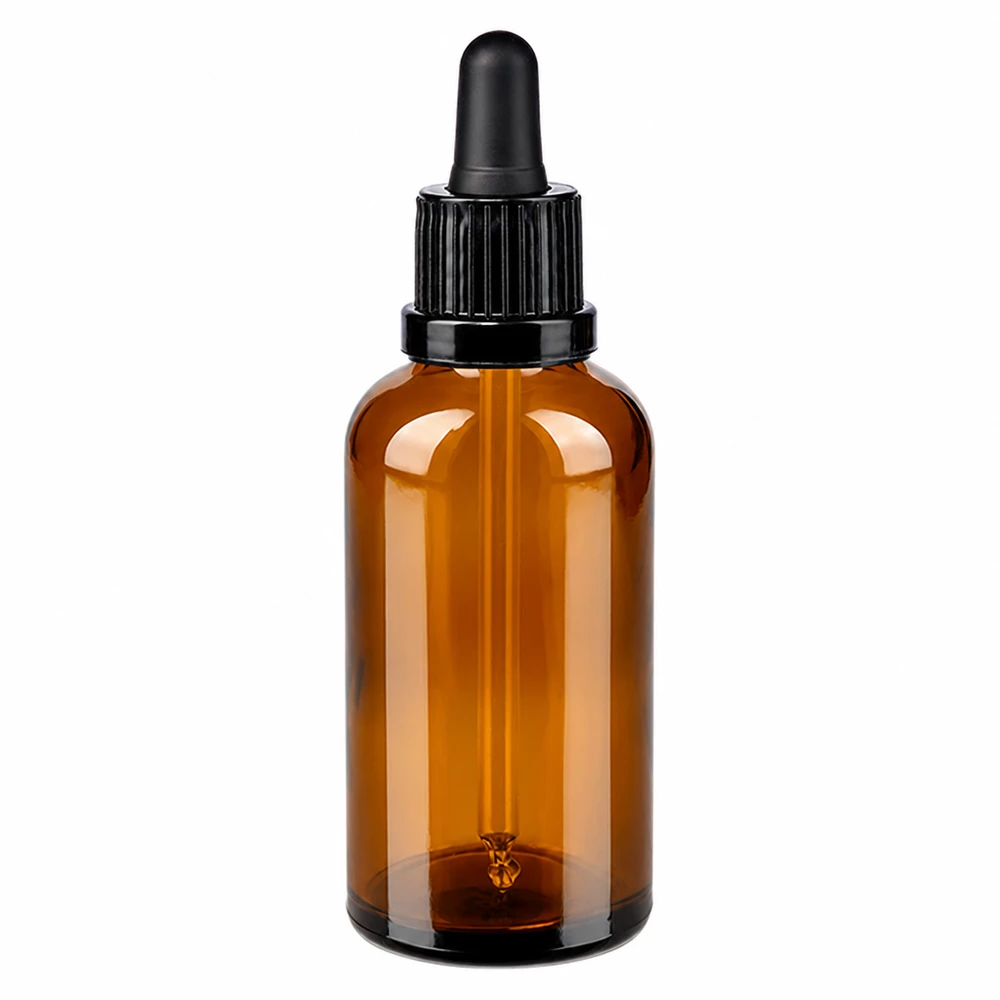 50ml pipetfles zwart OV BrownLine UT18/50 50ml pipetfles bruin met zwarte dop OV BrownLine UT18/50 voor nauwkeurig doseren