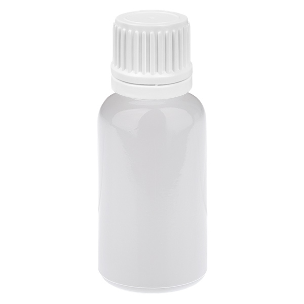 20 ml druppelflesje 0,7 mm wit originele sluiting WhiteLine UT18/20