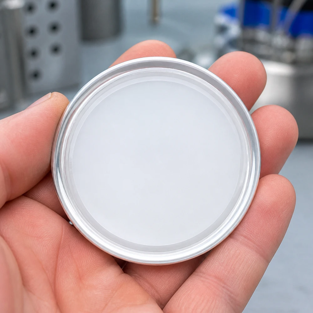 Witte deksel voor inmaakpotten 66 mm BasicSeal TO66 UNiTWIST met glad afdichtingsvlak