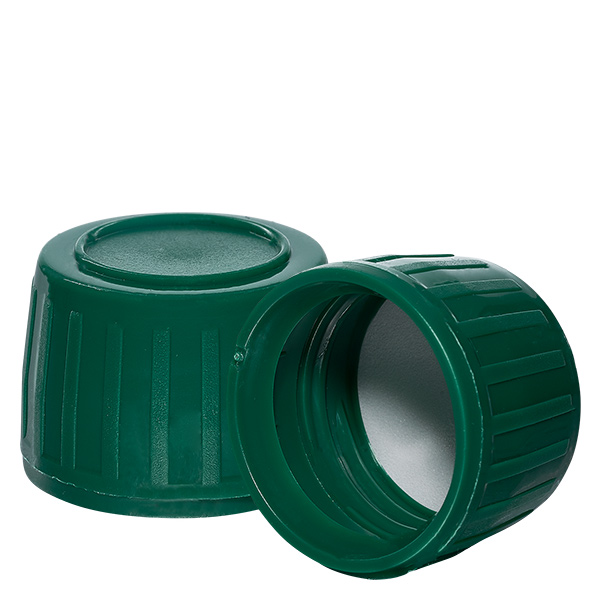 Schroefdop groen met verzegelring PP28 ApoGlas Schroefdop groen met verzegelring PP28 ApoGlas