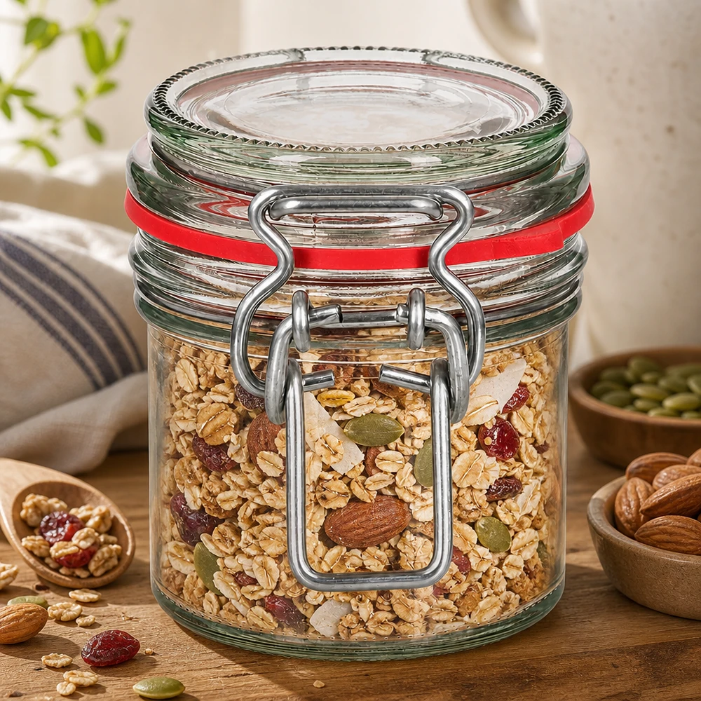 135 ml voorraadpot type G met beugelsluiting UN..