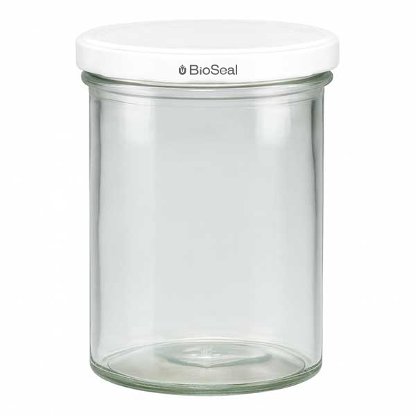 435ml bekers met BioSeal deksel wit UNiTWIST