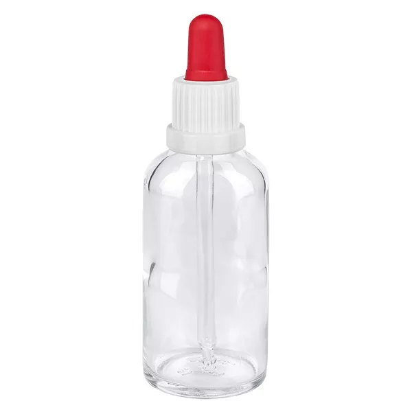 50ml pipetfles wit/rood OV ClearL. UT18/50 50ml pipetfles wit/rood OV ClearL. UT18/50