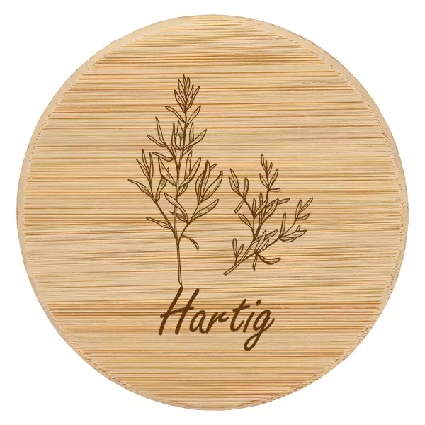 Houten deksel "hartig" voor WECK RR60 Houten deksel "hartig" voor WECK RR60