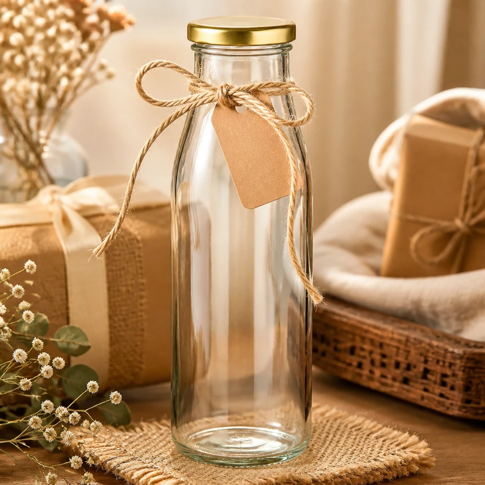500ml fles met BasicSeal deksel goud UNiTWIST 500ml fles met BasicSeal deksel goud UNiTWIST