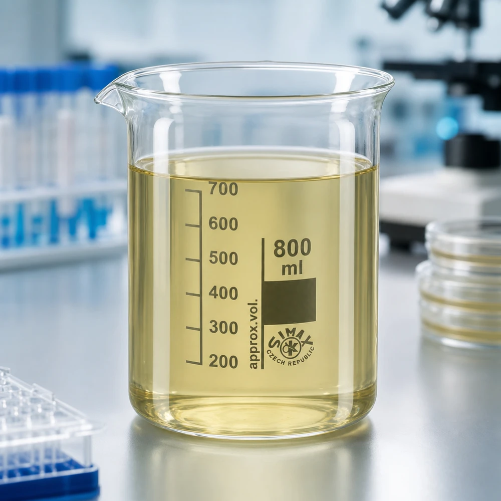 Professionele laboratoriumbeker 800 ml van chemisch bestendig borosilicaatglas voor wetenschappelijke toepassingen