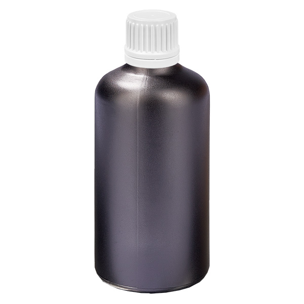 100ml fles 11mm SV wit OV BlackLine UT18/100 100ml fles 11mm SV wit OV BlackLine UT18/100