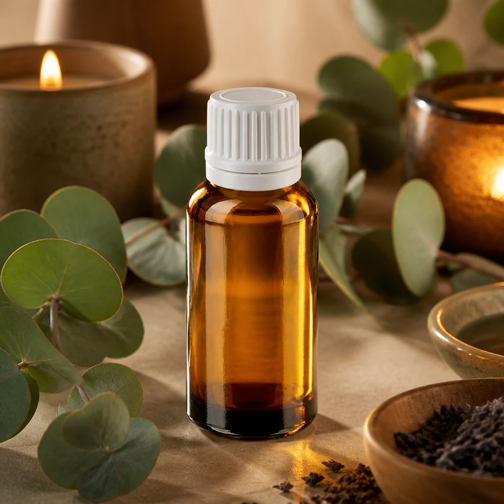 30ml premium druppelfles met witte OV-dop ideaal voor doe-het-zelf cosmetica en natuurlijke remedies