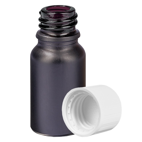 10ml fles 11mm SV w. STD KiSi BlackLine UT18/10 10ml fles 11mm SV w. STD KiSi BlackLine UT18/10