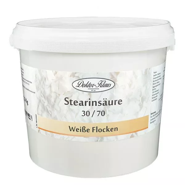 Stearinezuur 2.5 kg in witte emmer van Doktor-Klaus