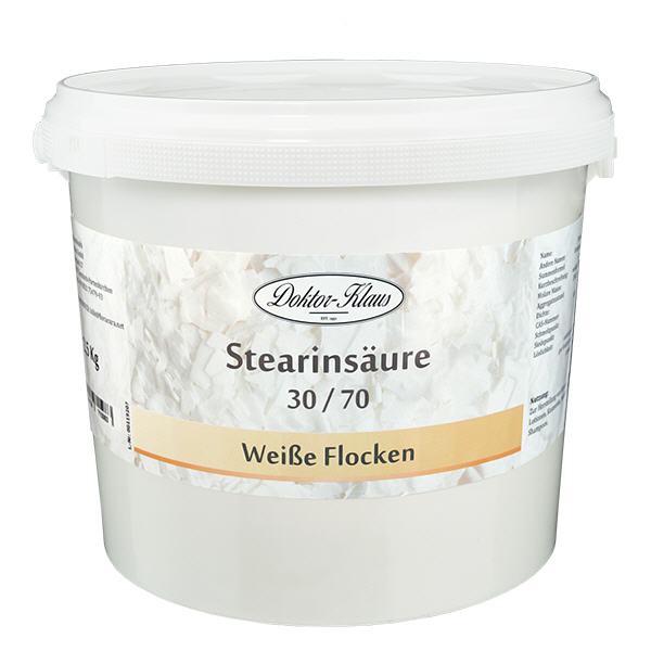 Stearinezuur 2.5 kg in witte emmer van Doktor-Klaus Stearinezuur 2.5 kg in witte emmer van Doktor-Klaus