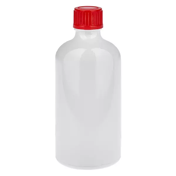 100 ml fles 11 mm schroefdop rood standaard WhiteLine UT18/100 100 ml fles 11 mm schroefdop rood standaard WhiteLine UT18/100
