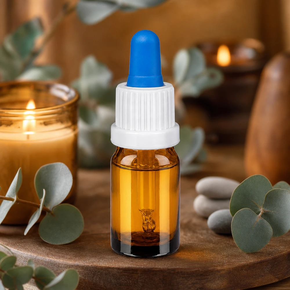 Hoogwaardige BrownLine pipetfles 5ml met UV-bescherming dankzij amberkleurig glas en stevige dop