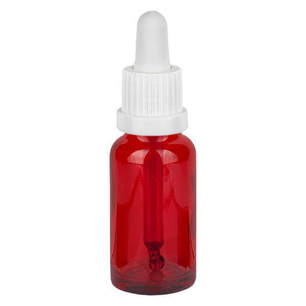 20ml pipetfles wit OV RedLine UT18/20 20ml pipetfles wit OV RedLine UT18/20