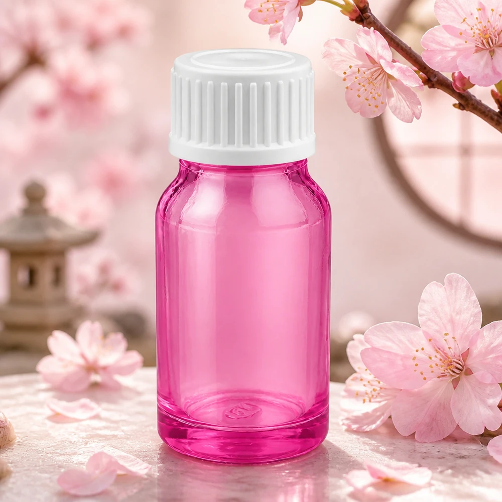10ml druppelfles 0.9mm wit standaard PurpleLine. UT18/10 Handig paars druppelflesje 10ml ideaal voor op reis en mobiel gebruik van essentiële oliën