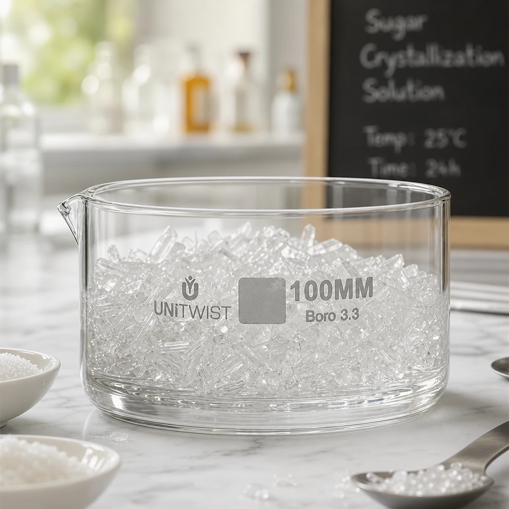 Kristallisatieschaal UNiTWIST 100 mm Boro 3.3 Toepassing: levensmiddelenchemie, suikerkristallisatie