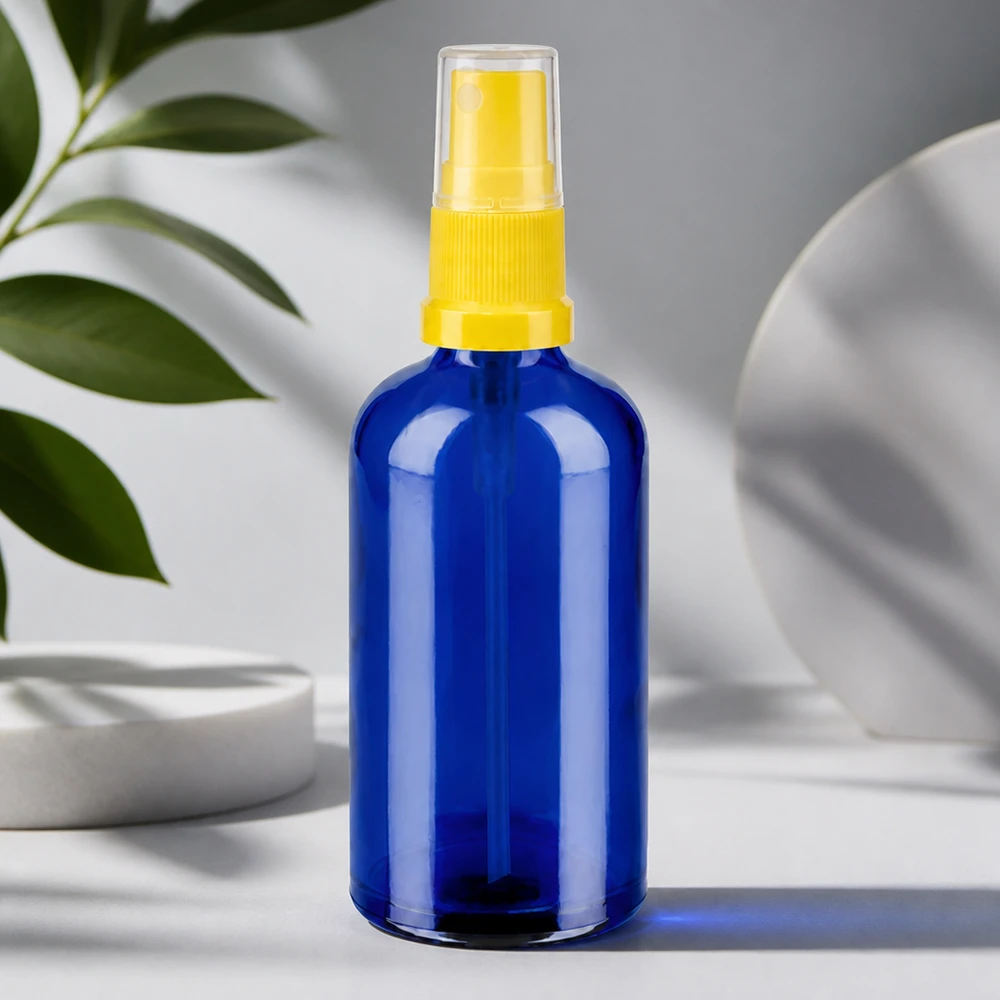 Compacte 100 ml spuitfles met fijn verdeelde spuitkop voor doe-het-zelf cosmetica en schoonmaakproducten