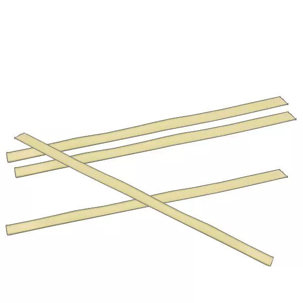 100 x U-Clip van papier, lengte 140, goud 100 x U-Clip van papier, lengte 140, goud