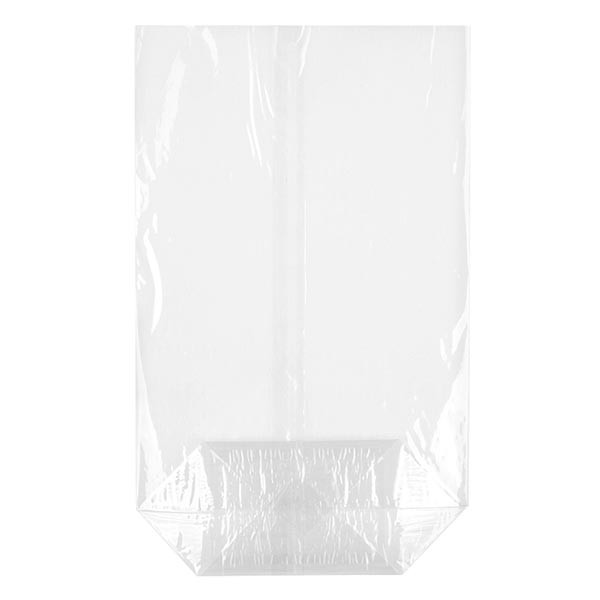 100 OPP-Kruisbodemzak met lasnaad 75 x 130 100 OPP-Kruisbodemzak met lasnaad 75 x 130