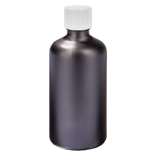 100ml fles 11mm SV w. STD KiSi BlackLine UT18/100 100ml fles 11mm SV w. STD KiSi BlackLine UT18/100