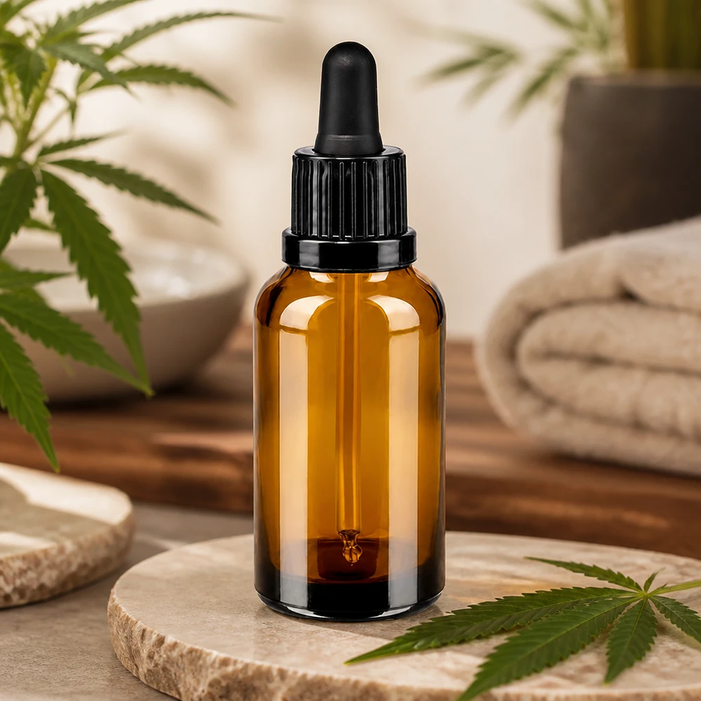 30ml pipetfles zwart OV BrownLine UT18/30 30 ml apothekersfles met ergonomische pipet voor eenvoudig hanteren en doseren