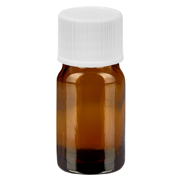 5ml flesje 11mm SV wit STD BrownLine UT18/5