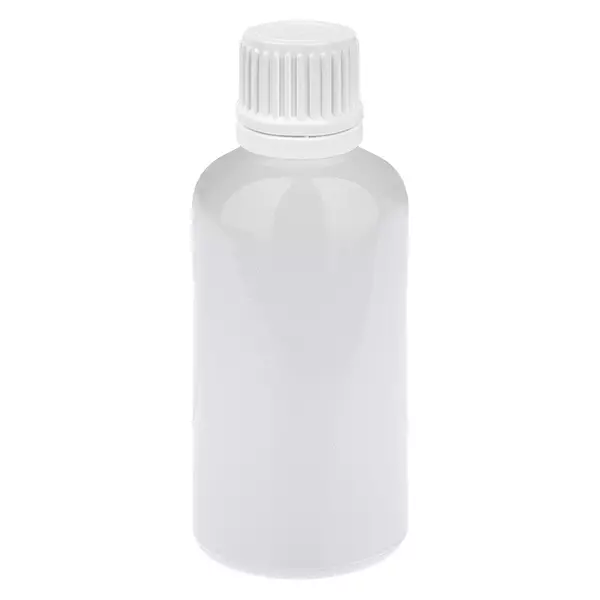 50 ml druppelflesje 0,7 mm wit originele sluiting WhiteLine UT18/50 50 ml druppelflesje 0,7 mm wit originele sluiting WhiteLine UT18/50