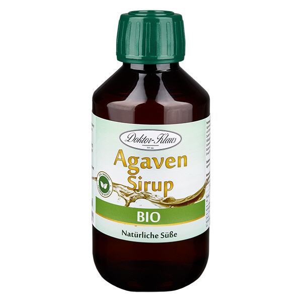 200 ml biologische agavesiroop in bruine PET fles 200 ml biologische agavesiroop in bruine PET fles