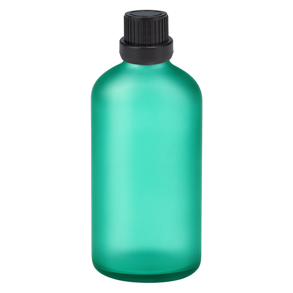 100ml druppelfles 2mm zwart OV GreenLine UT18/100 100ml druppelfles 2mm zwart OV GreenLine UT18/100