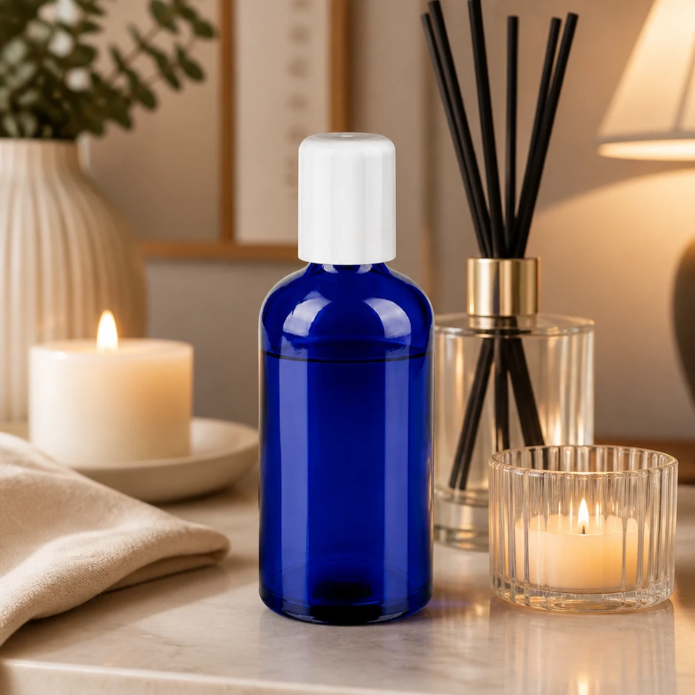 100ml roll-on fles wit STD BlueLine UT18/100 100ml roll-on fles wit STD BlueLine UT18/100