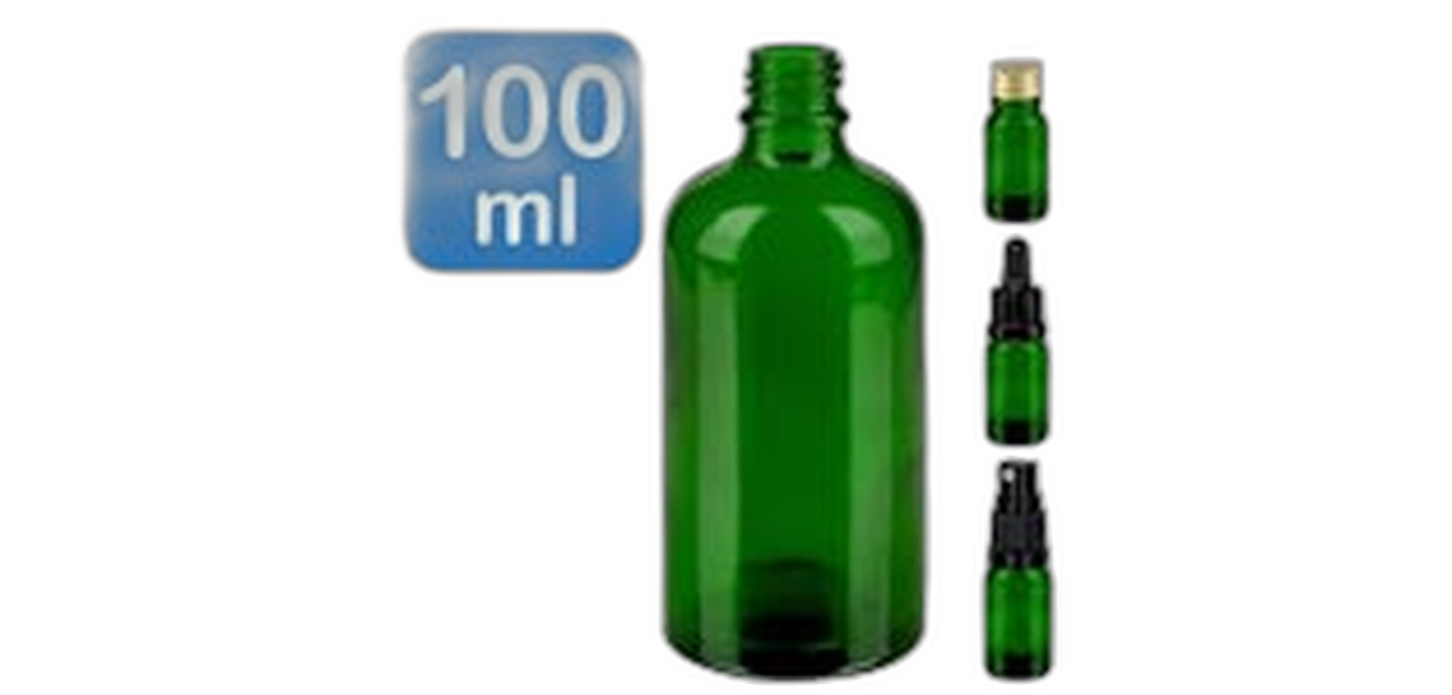 100 ml GreenLine apothekersflacons UT18