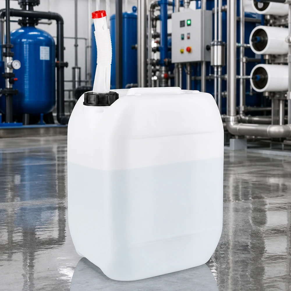 Professionele voorraadcontainer van 10 liter met buigzame uitloopbuis voor commercieel gebruik