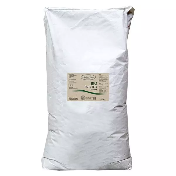 25kg biologisch rode bietenpoeder Doktor-Klaus grootverpakking. 25kg biologisch rode bietenpoeder Doktor-Klaus grootverpakking.